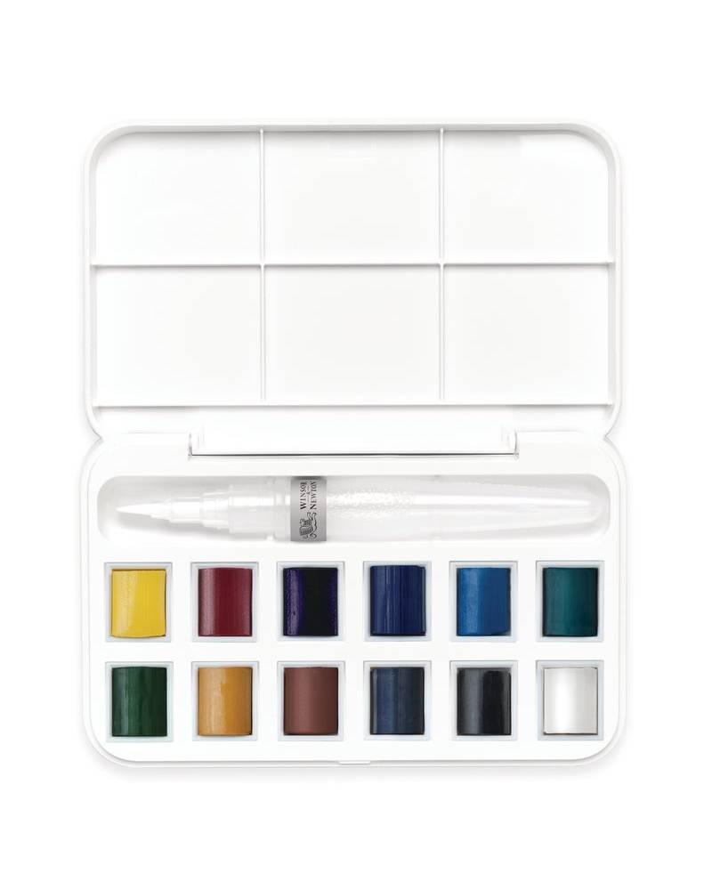foto di Set Acquerelli Winsor e Newton - Cotman Brush Pen Set
