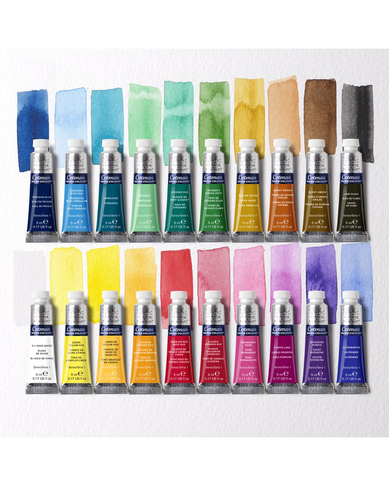 foto di Acquerelli Tubetto Winsor & Newton - Set introduttivo