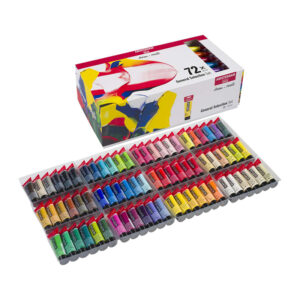 Set Colori Acrilici Talens – Serie Standard di Amsterdam – 72 tubetti da 20 ml - 5