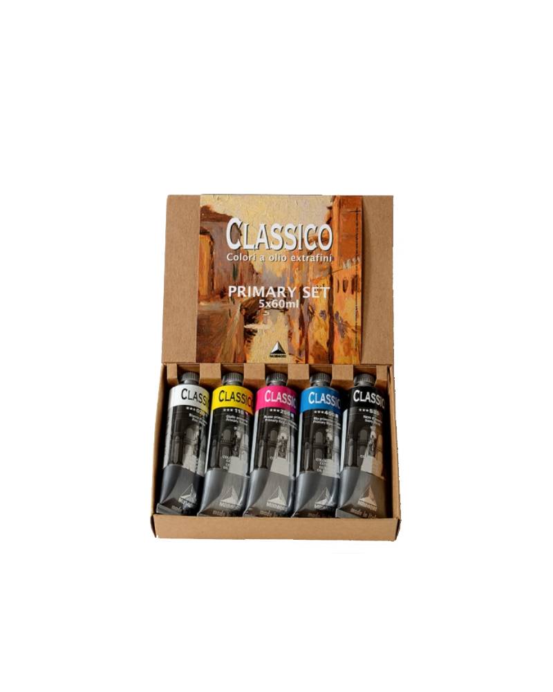 Primary Set Colori ad Olio Maimeri Classico 5x20ml - 1