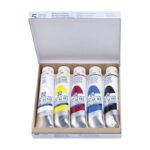 Set Colori Primari Tempera Talens Gouache Extra Fine, 5 tubetti da 20ml