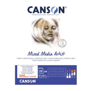 foto di Canson Blocco da Disegno Mixed Media Artist, 300 gr