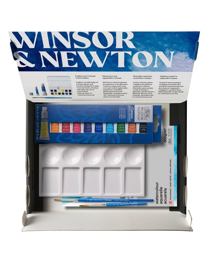 Set Acquerelli Winsor & Newton Cotman Watercolour Essentials