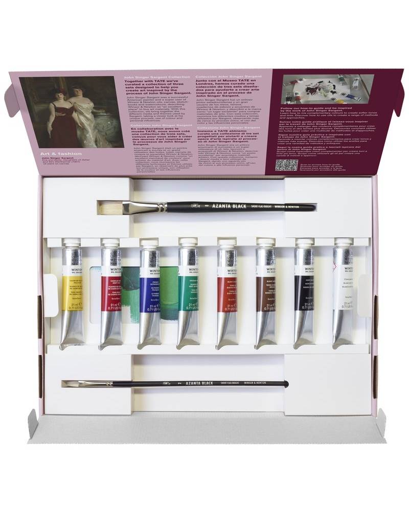 Set colori ad olio Winsor & Newton TATE: Esplora l’arte di John Singer Sargent - 2
