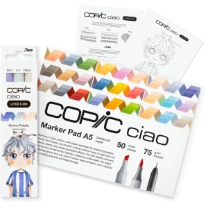 foto di Ciao "LAYER & MIX" Manga Starter Set, Serene Copic