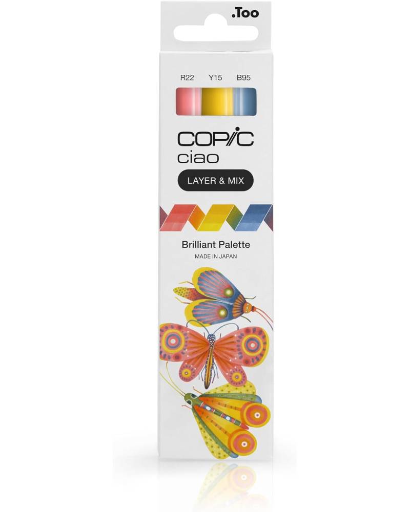 foto di Set Pennarelli Copic - Marker Layer&Mix - Ciao Brilliant Palette