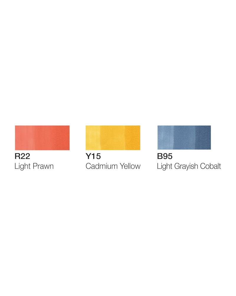 Set Pennarelli Copic – Marker Layer&Mix – Ciao Brilliant Palette - 4
