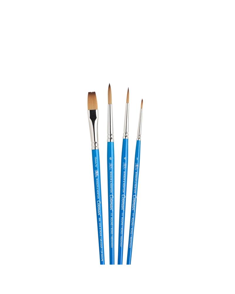 Set da 4 Pennelli Winsor & Newton Cotman per Acquerello - 1