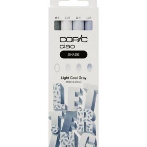 foto di Set Pennarelli Copic - Light Cool Grey con Copic Multiliner